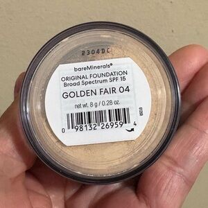 bareMinerals Original Foundation Loose Powder - Golden Fair 04 Factory Sealed